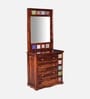 Siramika Sheesham Wood Dresser In Honey Oak Finish Siramika Sheesham Wood Dresser In Honey Oak Finish