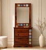 Siramika Sheesham Wood Dresser in Honey Oak Finish