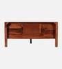 Siramika Sheesham Wood King Size Bed In Honey Oak Finish