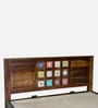 Siramika Sheesham Wood King Size Bed In Provincial Teak Finish  With Hydraulic  Storage