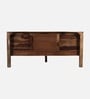 Siramika Sheesham Wood King Size Bed In Provincial Teak Finish