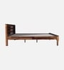 Siramika Sheesham Wood King Size Bed In Provincial Teak Finish