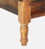 Siramika Sheesham Wood King Size Bed In Provincial Teak Finish