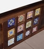 Siramika Sheesham Wood King Size Bed In Provincial Teak Finish