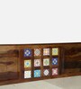 Siramika Sheesham Wood King Size Bed In Provincial Teak Finish