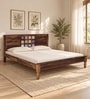Siramika Sheesham Wood King Size Bed In Provincial Teak Finish