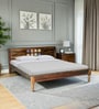 Siramika Sheesham Wood King Size Bed In Provincial Teak Finish Siramika Sheesham Wood King Size Bed In Provincial Teak Finish