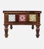 Siramika Sheesham Wood Large Coffee Table In Honey Oak Finish Siramika Sheesham Wood Large Coffee Table In Honey Oak Finish