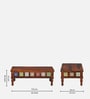 Siramika Sheesham Wood Large Coffee Table In Honey Oak Finish Siramika Sheesham Wood Large Coffee Table In Honey Oak Finish