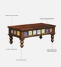 Siramika Sheesham Wood Large Coffee Table In Provincial Teak Finish