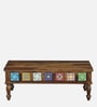 Siramika Sheesham Wood Large Coffee Table In Provincial Teak Finish Siramika Sheesham Wood Large Coffee Table In Provincial Teak Finish