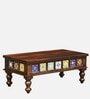 Siramika Sheesham Wood Large Coffee Table In Provincial Teak Finish