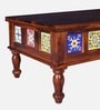 Siramika Sheesham Wood Large Coffee Table In Provincial Teak Finish