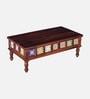 Siramika Sheesham Wood Large Coffee Table In Provincial Teak Finish