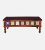 Siramika Sheesham Wood Large Coffee Table In Provincial Teak Finish