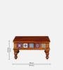 Siramika Sheesham Wood Medium Coffee Table In Honey Oak Finish