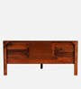 Siramika Sheesham Wood Queen Size Bed In Honey Oak Finish