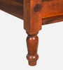 Siramika Sheesham Wood Queen Size Bed In Honey Oak Finish