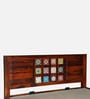 Siramika Sheesham Wood Queen Size Bed In Honey Oak Finish With Hydraulic Storage Siramika Sheesham Wood Queen Size Bed In Honey Oak Finish With Hydraulic Storage