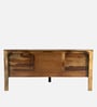 Siramika Sheesham Wood Queen Size Bed In Provincial Teak Finish