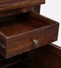 Siramika Sheesham Wood Shoe Cabinet In Provincial Teak Finish