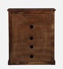 Siramika Sheesham Wood Shoe Cabinet In Provincial Teak Finish