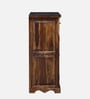 Siramika Sheesham Wood Shoe Cabinet In Provincial Teak Finish