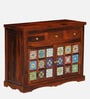 Siramika Sheesham Wood Sideboard In Honey Oak Siramika Sheesham Wood Sideboard In Honey Oak
