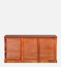 Siramika Sheesham Wood Sideboard In Honey Oak