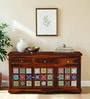 Siramika Sheesham Wood Sideboard In Honey Oak Siramika Sheesham Wood Sideboard In Honey Oak