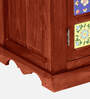 Siramika Sheesham Wood Sideboard In Honey Oak