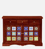 Siramika Sheesham Wood Sideboard In Honey Oak