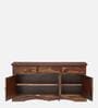 Siramika Sheesham Wood Sideboard In Provincial Teak Finish