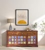 Siramika Sheesham Wood Sideboard In Provincial Teak Finish