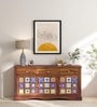 Siramika Sheesham Wood Sideboard In Provincial Teak Finish