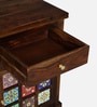 Siramika Sheesham Wood Sideboard In Provincial Teak Finish Siramika Sheesham Wood Sideboard In Provincial Teak Finish