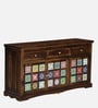 Siramika Sheesham Wood Sideboard In Provincial Teak Finish Siramika Sheesham Wood Sideboard In Provincial Teak Finish