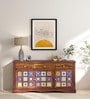 Siramika Sheesham Wood Sideboard In Provincial Teak Finish