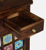 Siramika Sheesham Wood Sideboard In Provincial Teak
