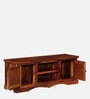 Siramika Sheesham Wood TV Console in Honey Oak Finish for TVs up to 50"