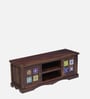 Siramika Sheesham Wood TV Console in Provincial Teak Finish for TVs up to 50"