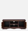 Siramika Sheesham Wood TV Console in Provincial Teak Finish for TVs up to 50"