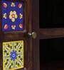 Siramika Sheesham Wood TV Console in Provincial Teak Finish for TVs up to 50"