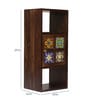 Siramika Sheesham Wood Book Shelf In  Provincial Teak Finish
