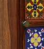 Siramika Sheesham Wood Book Shelf in Rustic Finish