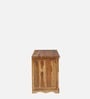 Siramika Sheesham Wood Writing Table In Rustic Teak Finish