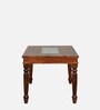 Siramika Sheesham Wood 6 Seater Dining Table In Honey Oak Finish