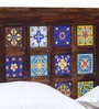 Siramika Sheesham Wood King Size Poster Bed in Provincial Teak Finish