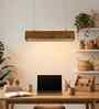 Sirius 24 Brown Wooden LED Hanging Lamp