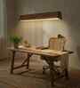 Sirius 48 Brown Solid Wood Linear LED Hanging Light